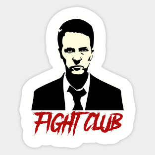 fight club Sticker